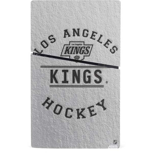 NHL Los Angeles Kings Black Text PS5 Slim Digital Edition Bundle Skin
