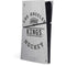 NHL Los Angeles Kings Black Text PS5 Slim Digital Edition Console Skin