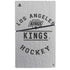 NHL Los Angeles Kings Black Text PS5 Slim Disk Console Skin