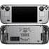 NHL Los Angeles Kings Black Text Steam Deck Handheld Gaming Computer OLED Skin