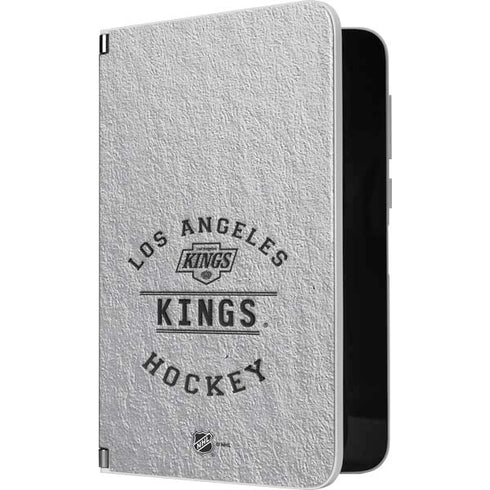 NHL Los Angeles Kings Black Text Surface Duo Skin