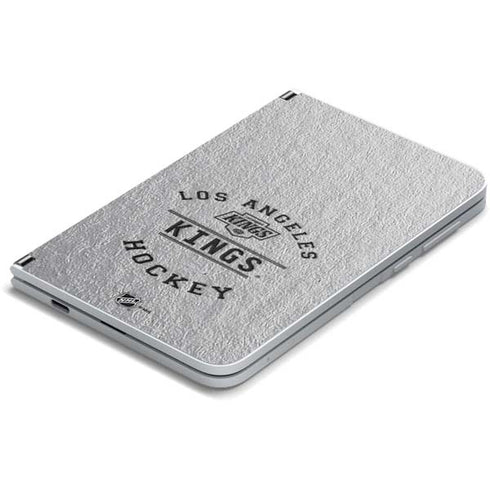 NHL Los Angeles Kings Black Text Surface Duo Skin