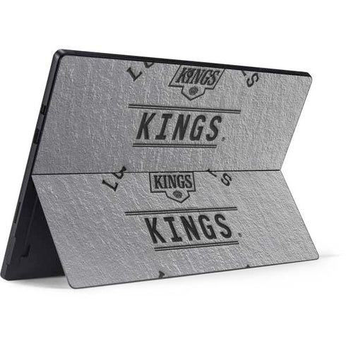 NHL Los Angeles Kings Black Text Surface Pro 7 Skin