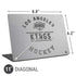 NHL Los Angeles Kings Black Text Universal Laptop 11in (8.8 x 6.2in) Skin