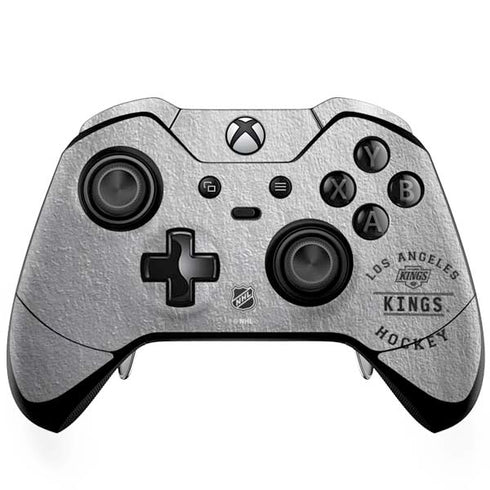 NHL Los Angeles Kings Black Text Xbox One Elite Controller Skin