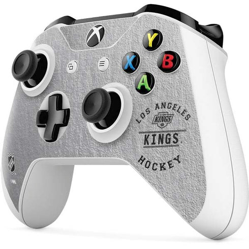 NHL Los Angeles Kings Black Text Xbox One S Controller Skin