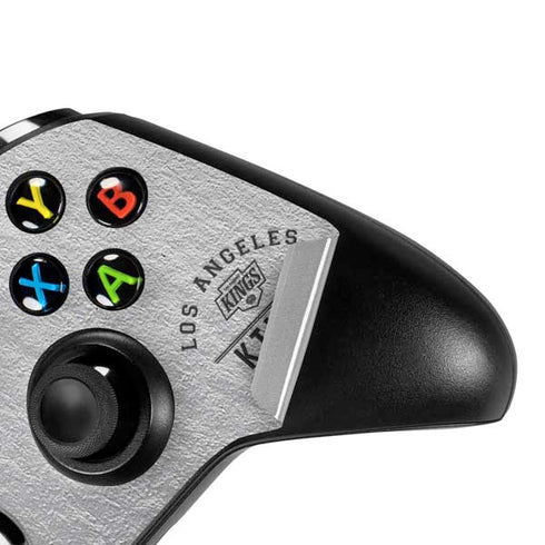 NHL Los Angeles Kings Black Text Xbox One S Controller Skin