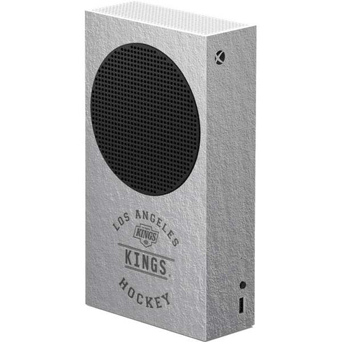 NHL Los Angeles Kings Black Text Xbox Series S Console Skin