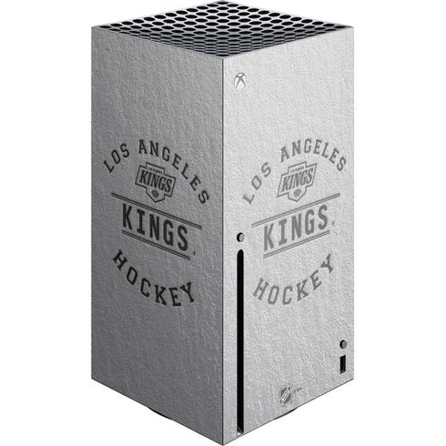 NHL Los Angeles Kings Black Text Xbox Series X Skins