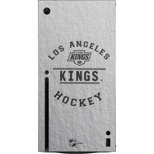 NHL Los Angeles Kings Black Text Xbox Series X Console Skin