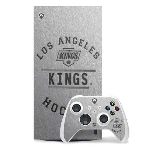 NHL Los Angeles Kings Black Text Xbox Series X Skins