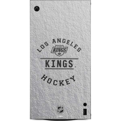 NHL Los Angeles Kings Black Text XBox Series X Digital Edition Console Skin