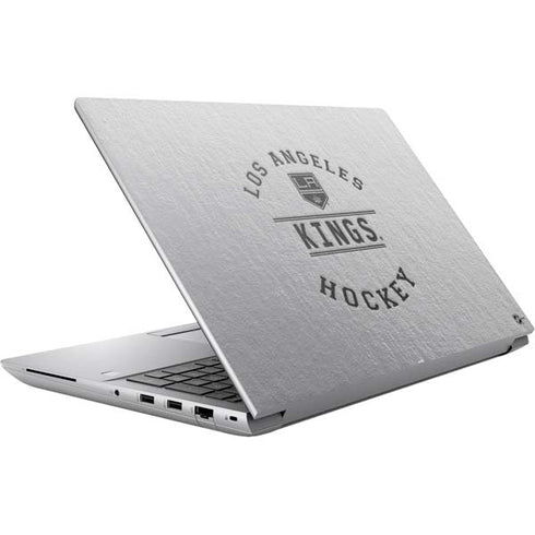 NHL Los Angeles Kings Black Text HP ZBook Fury 16 G10 Skin