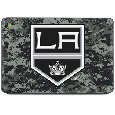NHL Los Angeles Kings Camo HP Chromebook Skin