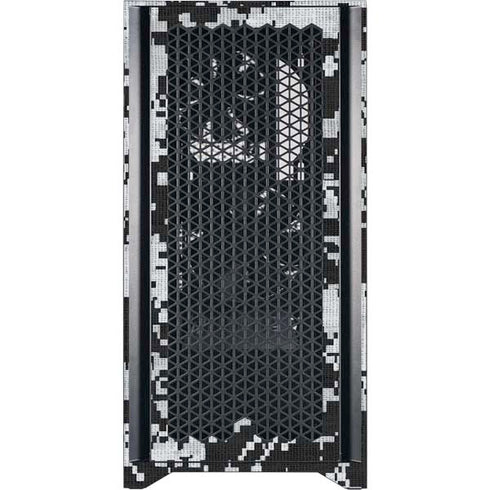 NHL Los Angeles Kings Camo Corsair 4000D Tempered Glass Mid-Tower ATX Case Skin