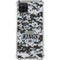 NHL Los Angeles Kings Camo Galaxy A12 Clear Case
