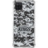 NHL Los Angeles Kings Camo Galaxy A12 Clear Case