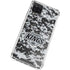 NHL Los Angeles Kings Camo Galaxy A12 Clear Case