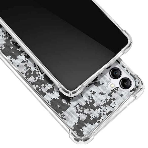 NHL Los Angeles Kings Camo Galaxy A14 5G Clear Case