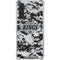 NHL Los Angeles Kings Camo Galaxy A17 Clear Case