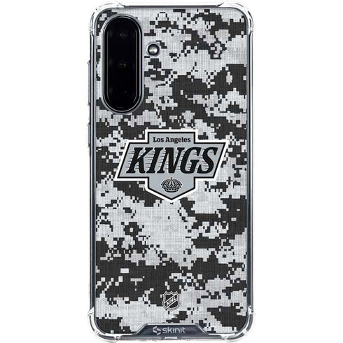 NHL Los Angeles Kings Camo Galaxy A36 5G Clear Case