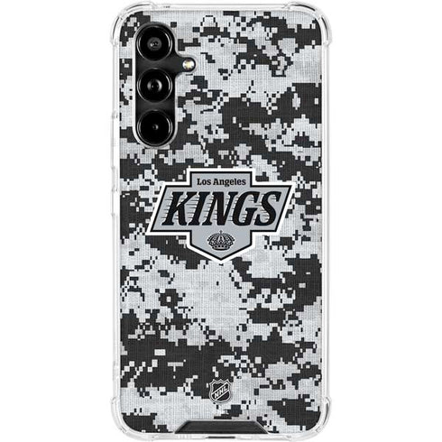 NHL Los Angeles Kings Camo Galaxy A54 5G Clear Case