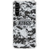 NHL Los Angeles Kings Camo Galaxy A54 5G Clear Case