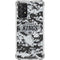 NHL Los Angeles Kings Camo Galaxy A72 5G Clear Case