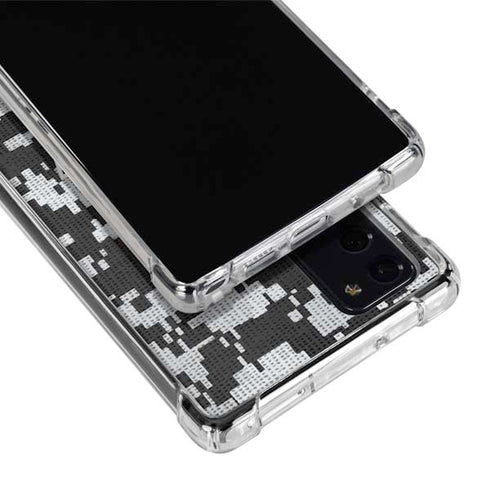NHL Los Angeles Kings Camo Galaxy Note20 5G Clear Case