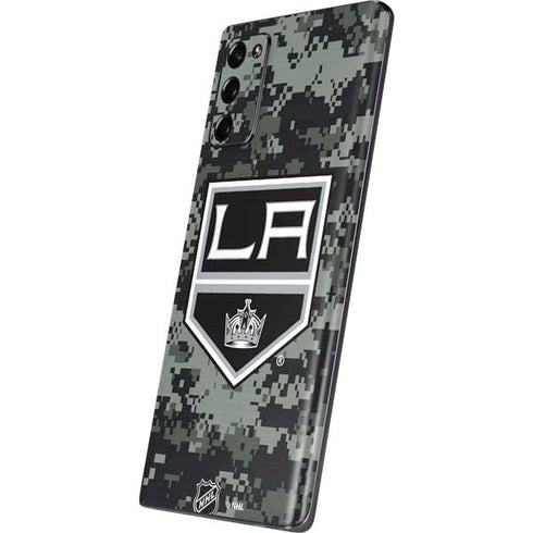 NHL Los Angeles Kings Camo Galaxy Note20 5G Skin