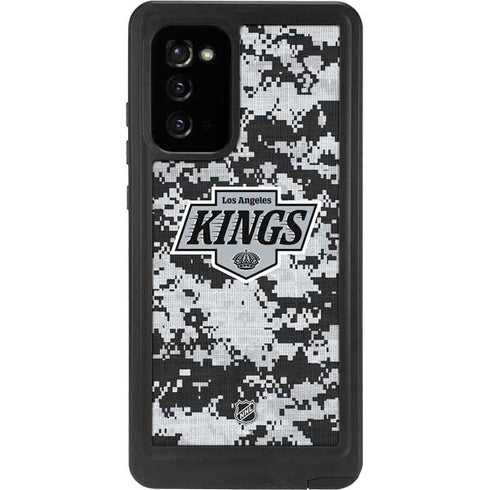NHL Los Angeles Kings Camo Galaxy Note20 5G Waterproof Case