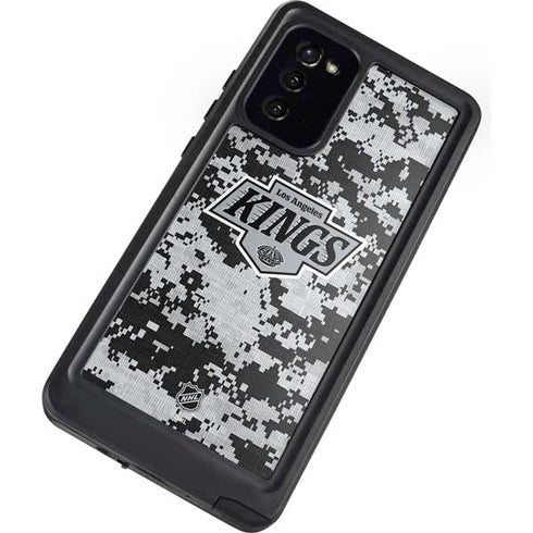 NHL Los Angeles Kings Camo Galaxy Note20 5G Waterproof Case