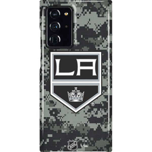 NHL Los Angeles Kings Camo Galaxy Note20 Ultra 5G Lite Case