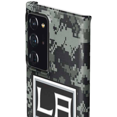 NHL Los Angeles Kings Camo Galaxy Note20 Ultra 5G Lite Case