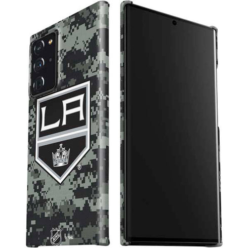 NHL Los Angeles Kings Camo Galaxy Note20 Ultra 5G Lite Case