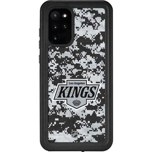 NHL Los Angeles Kings Camo Galaxy S20 Plus Waterproof Case