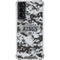 NHL Los Angeles Kings Camo Galaxy S21 5G Clear Case