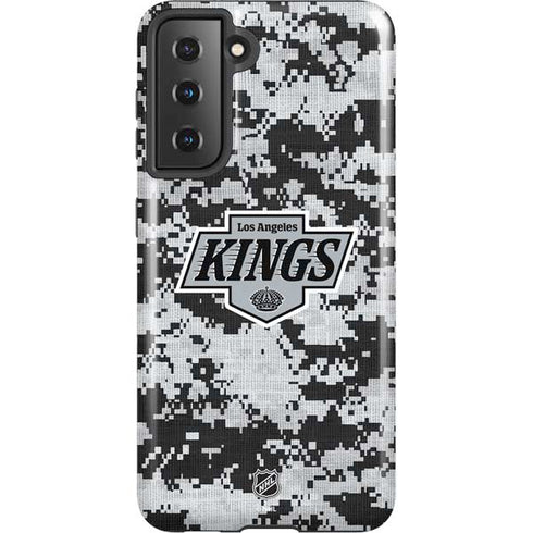 NHL Los Angeles Kings Camo Galaxy S21 5G Pro Case