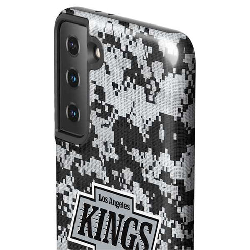NHL Los Angeles Kings Camo Galaxy S21 FE Pro Case