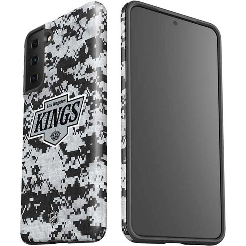 NHL Los Angeles Kings Camo Galaxy S21 FE Pro Case