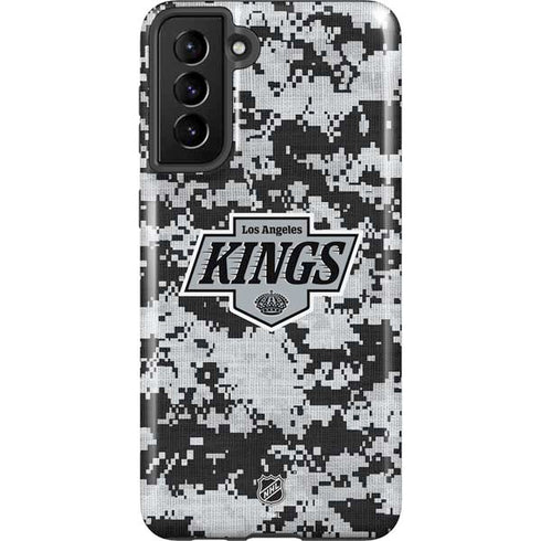 NHL Los Angeles Kings Camo Galaxy S21 Plus 5G Pro Case