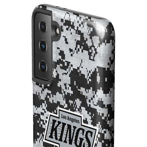 NHL Los Angeles Kings Camo Galaxy S21 Plus 5G Pro Case