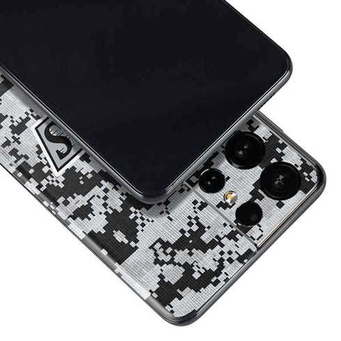 NHL Los Angeles Kings Camo Galaxy S21 Ultra 5G Skin