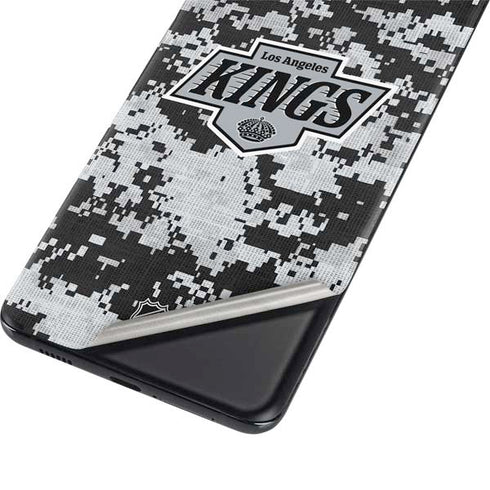 NHL Los Angeles Kings Camo Galaxy S21 Ultra 5G Skin