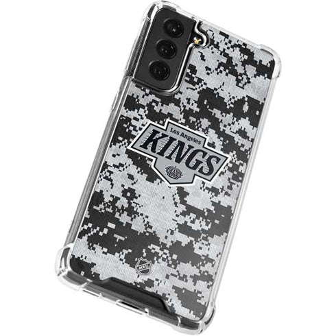 NHL Los Angeles Kings Camo Galaxy S22 Plus Clear Case
