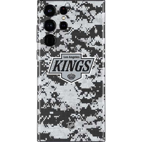 NHL Los Angeles Kings Camo Galaxy S22 Ultra Skin