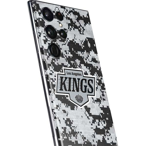 NHL Los Angeles Kings Camo Galaxy S22 Ultra Skin