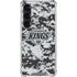 NHL Los Angeles Kings Camo Galaxy S23 Clear Case