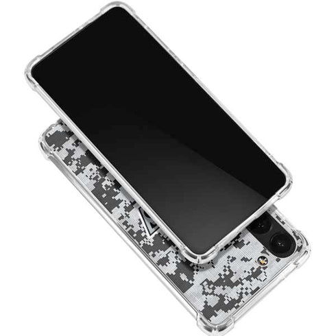 NHL Los Angeles Kings Camo Galaxy S23 Clear Case