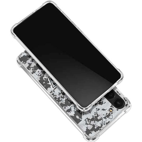 NHL Los Angeles Kings Camo Galaxy S23 FE Clear Case